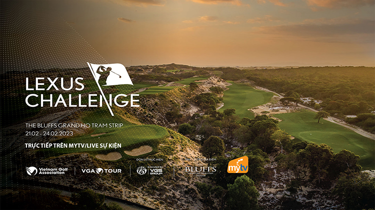 Làng Golf chuyên nghiệp Việt Nam mở màn 2023 với Lexus Challenge trên Truyền hình MyTV