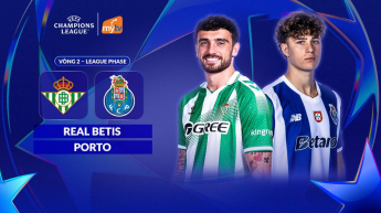 Real Betis vs Porto League Phase Vòng 2 UEFA Champions League 2026/27