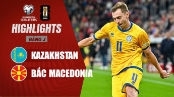 Kazakhstan vs Bắc Macedonia - Vòng loại FIFA World Cup 2026 - Khu vực châu Âu