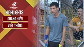 Quang Hiền vs Việt Thống - Giải vô địch Pickleball các CLB quốc gia năm 2024