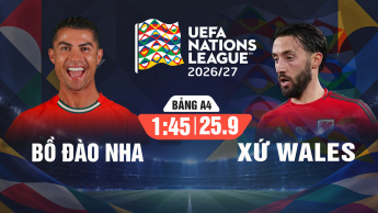 Bồ Đào Nha vs Xứ Wales UEFA Nations League 2026/27