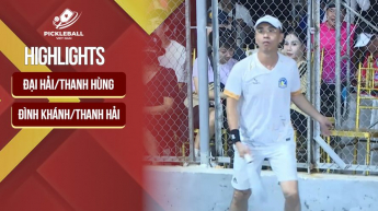 Đại Hải,Thanh Hùng vs Đình Khánh, Thanh Hải - Giải vô địch Pickleball các CLB quốc gia năm 2024