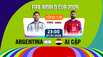 Argentina vs Ai Cập Vòng 1/8 FIFA World Cup 2026