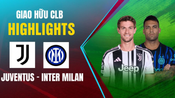 Juventus vs Inter Milan Giao hữu