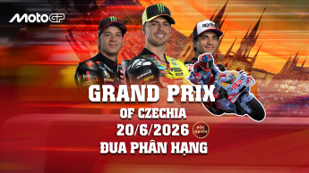 MotoGP 2026: Grand Prix of Czechia_chặng 9  Đua phân hạng