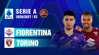 Fiorentina vs Torino Vòng 3 Serie A 2026/27