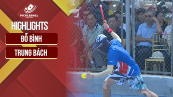 Đỗ Bình vs Trung Bách - Giải vô địch Pickleball các CLB quốc gia năm 2024