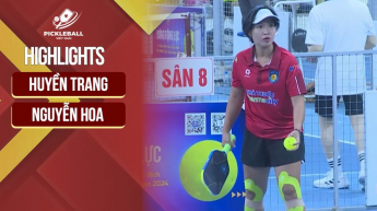 Huyền Trang vs Nguyễn Hoa - Giải vô địch Pickleball các CLB quốc gia năm 2024