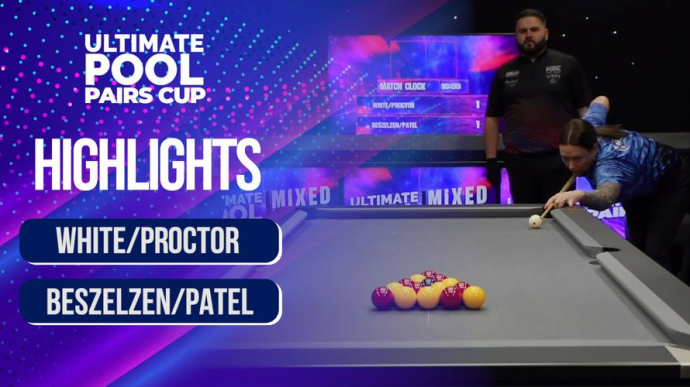 White-Proctor vs Beszelzen-Patel - Ultimate Pool Pairs Cup