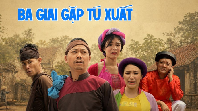 Ba Giai Gặp Tú Xuất