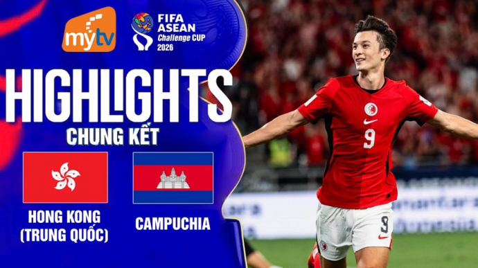 Hong Kong (Trung Quốc) vs Campuchia Chung kết FIFA ASEAN Challenge Cup 2026