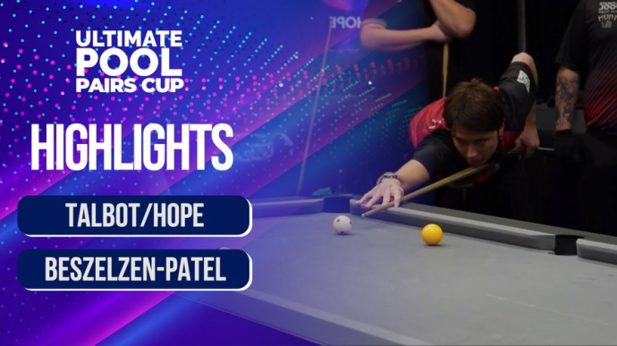 Talbot-Hope vs Beszelzen-Patel - Ultimate Pool Pairs Cup