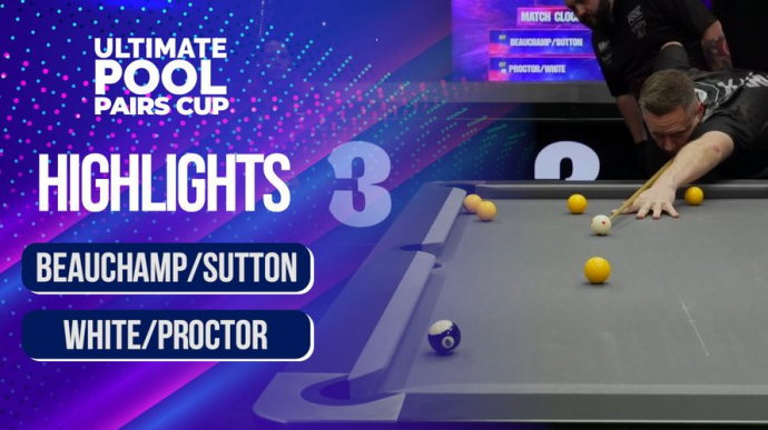 Beauchamp-Sutton vs Proctor-White - Ultimate Pool Pairs Cup