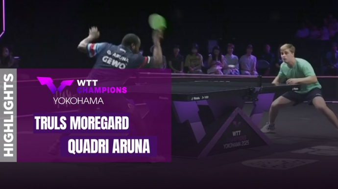 Truls Moregard vs Quadri Aruna - WTT Champions Yokohama 2025