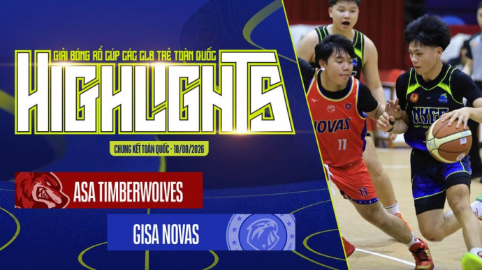 ASA Timberwolves vs Gisa Novas VCK Toàn quốc NYCC 2026