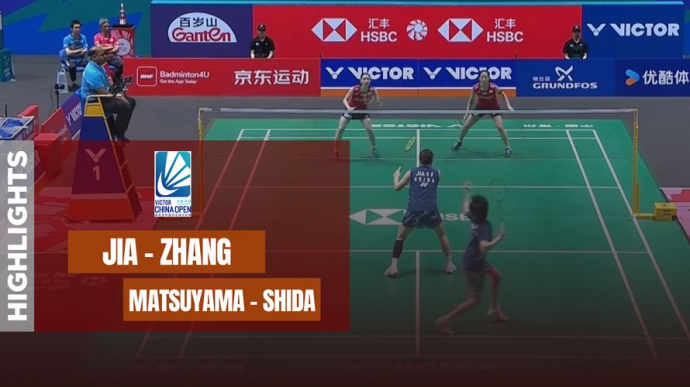 Jia - Zhang vs Matsuyama - Shida - China Open 2025
