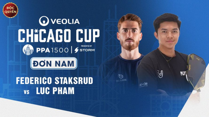 Federico Staksrud vs Luc Pham -  PPA Chicago Cup Life Time North Shore - Vòng 16