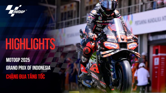 MotoGP 2025 Grand Prix of Indonesia - Chặng đua tăng tốc