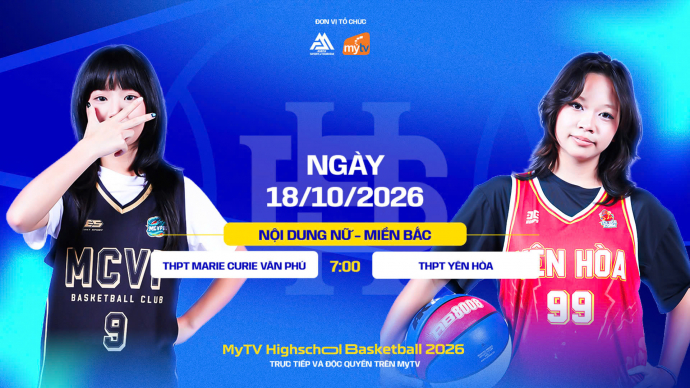 MyTV HSB 2026 - Nội dung Nữ khu vực Miền Bắc