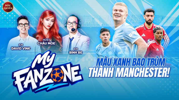 Số 2: Màu Xanh Bao Trùm Thành Manchester - My Fanzone