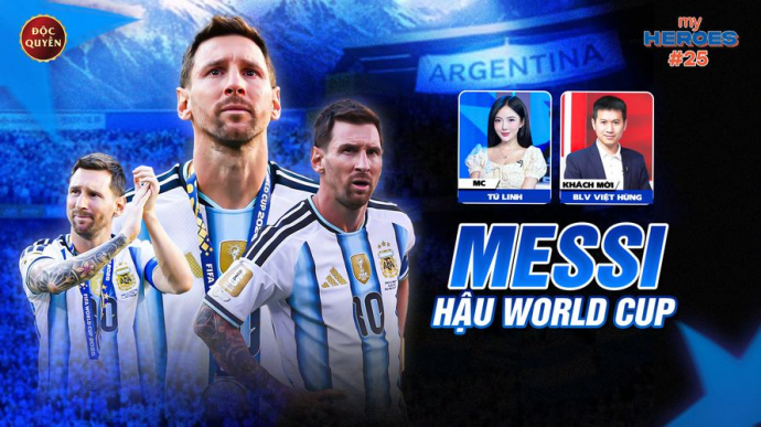 Số 25: Messi Hậu World Cup - My Heroes