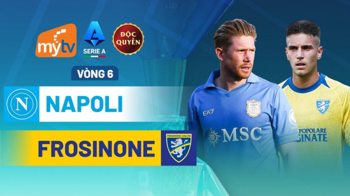 Napoli vs Frosinone Vòng 6 Serie A 2026/2027