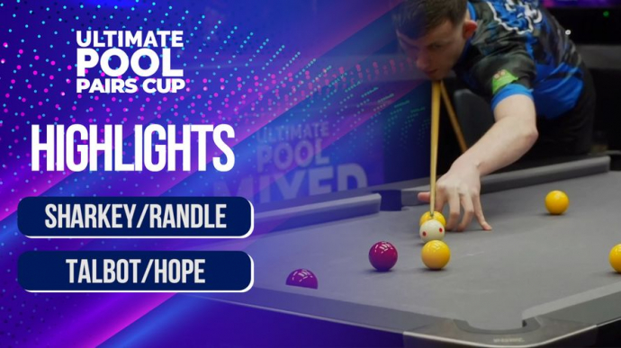 Sharkey-Randle vs Talbot-Hope - Ultimate Pool Pairs Cup