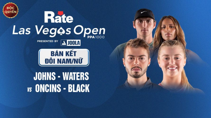 Waters / Johns vs Black / Oncins -  PPA Chicago Cup Life Time North Shore - Bán kết