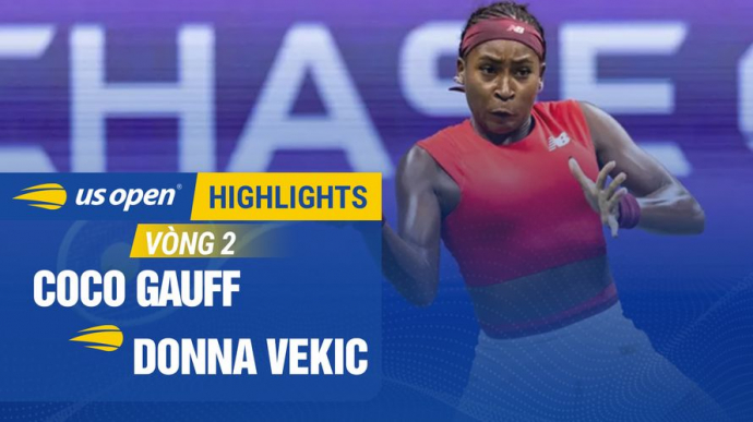 Donna Vekic vs Coco Gauf - US Open Tennis Championships 2025
