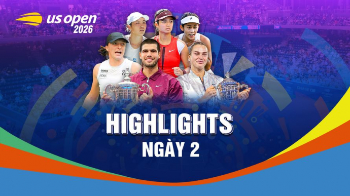 US Open Tennis Championships 2026 Highlights Ngày 2
