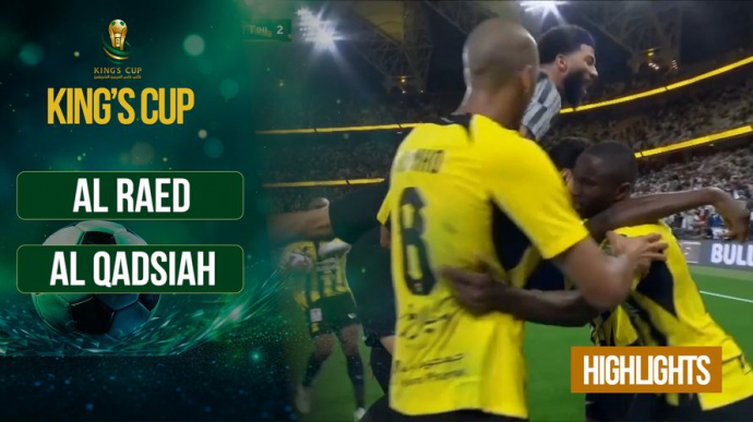 Al Raed vs Al Qadsiah - Saudi King's Cup 2025