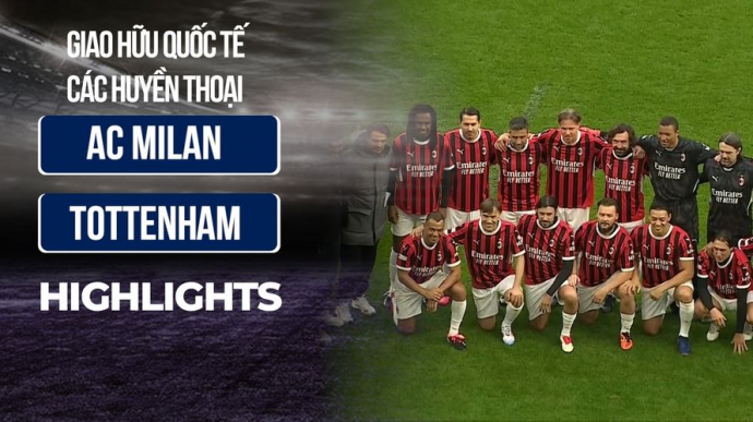 Tottenham Legends vs AC Milan Legends - GHQT 2025