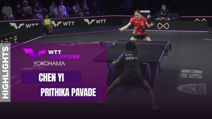 Chen Yi vs Prithika Pavade - WTT Champions Yokohama 2025