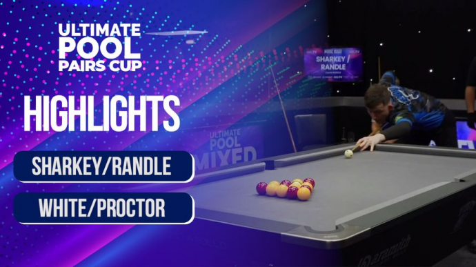 Sharkey-Randle vs White-Proctor - Ultimate Pool Pairs Cup