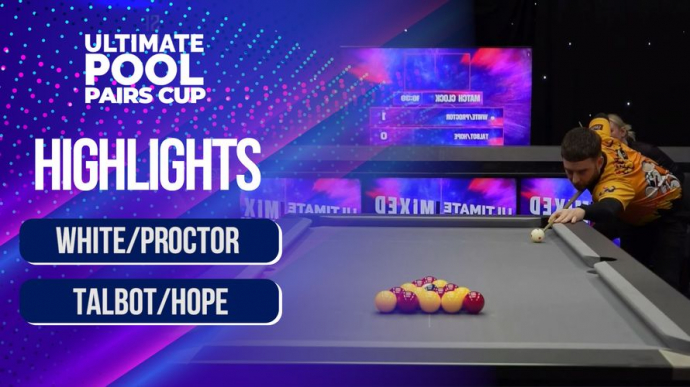 White-Proctor vs Talbot-Hope - Ultimate Pool Pairs Cup