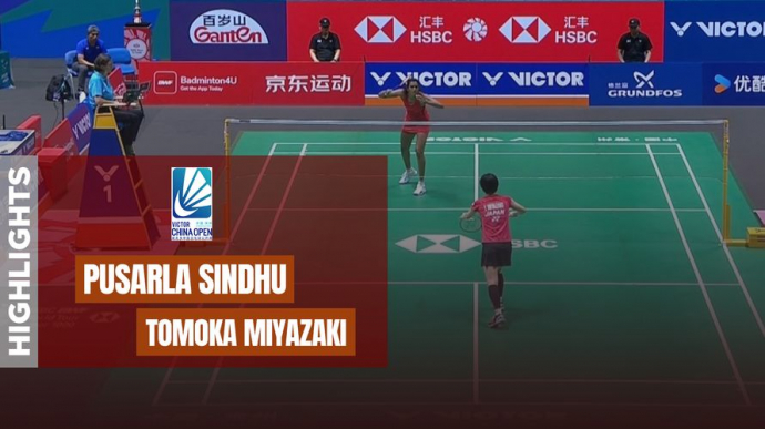 Pusarla Sindhu vs Tomoka Miyazaki - China Open 2025