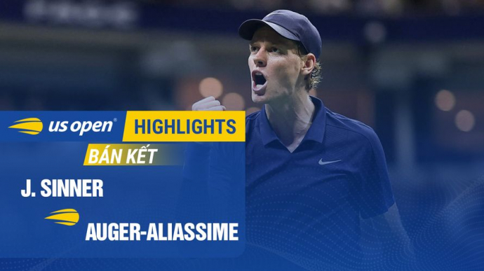 J. Sinner vs Auger-Aliassime - US Open Tennis Championships 2025