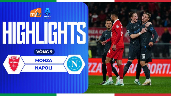 Monza vs Napoli Vòng 9 Serie A 2026/27