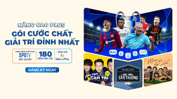Gói cước Truyền hình MyTV cùng những đặc quyền hấp dẫn dành cho khách hàng của VNPT