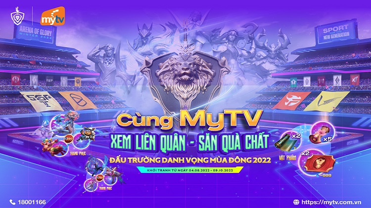 Công bố danh sách khách hàng trúng thưởng Giftcode - Đấu Trường Danh Vọng Mùa Đông 2022